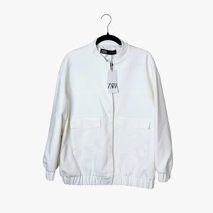 Zara White Jacket